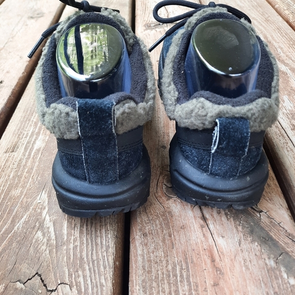 Merrell MQM Ace Fleece 1TRL Black/Olive Suede Leather Wool Trail Shoes Size 7 - Picture 11 of 16